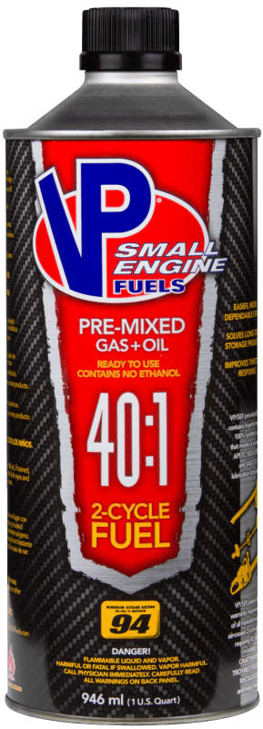 VP 40:1 premix fuel for 2 cycle engines