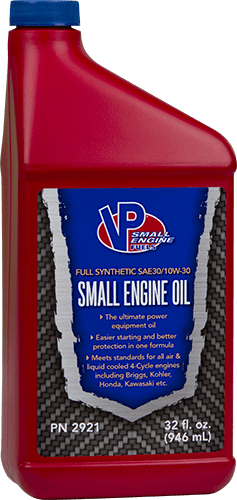 VP small engine oil-4 cycle SAE 30/10W30 full synthetic