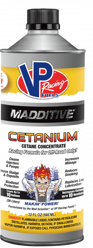 Cetanium diesel fuel cetane booster additive supplement