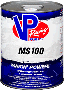 VP 100 octane fuel - Motorsport 100 (MS100)
