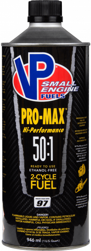 VP ProMax 50:1 premix 2 cycle fuel (97 octane for professional use)