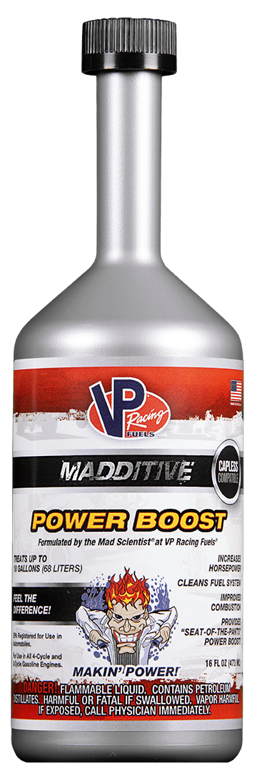 VP Power Boost, 16oz bottle. improves engine performance