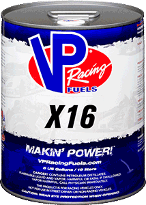 X16 racing fuel