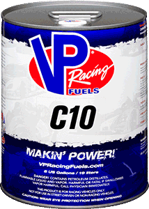 VP C10 non-oxygenated unleaded race fuel
