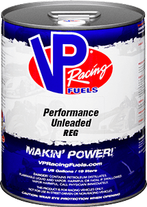 VP Performance Unleaded REG race fuel