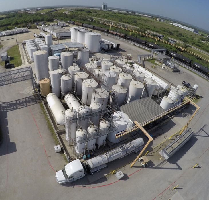 VP Racing Fuels main plant in Texas