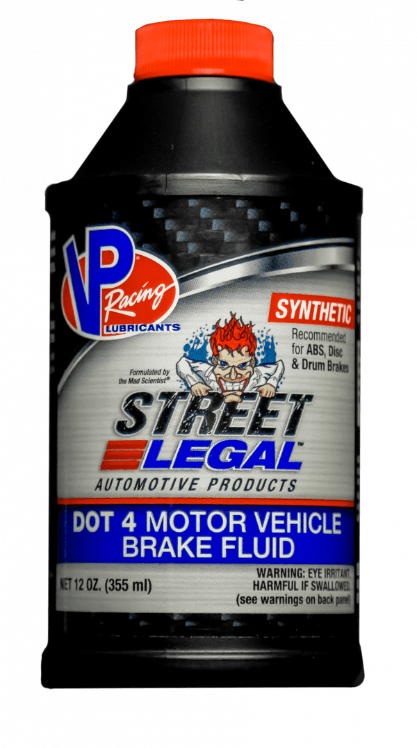 VP STREET LEGAL Synthetic Dot 4 brake fluid