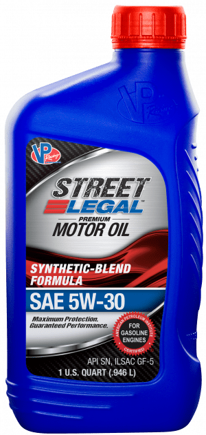VP Street Legal SAE 5W-30 Synthetic-Blend Motor Oil