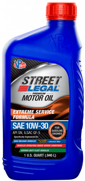 VP STREET LEGAL Extreme Service 10w30 high mileage oil