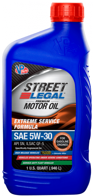 5w30 oil high mileage-VP STREET LEGAL Extreme Service