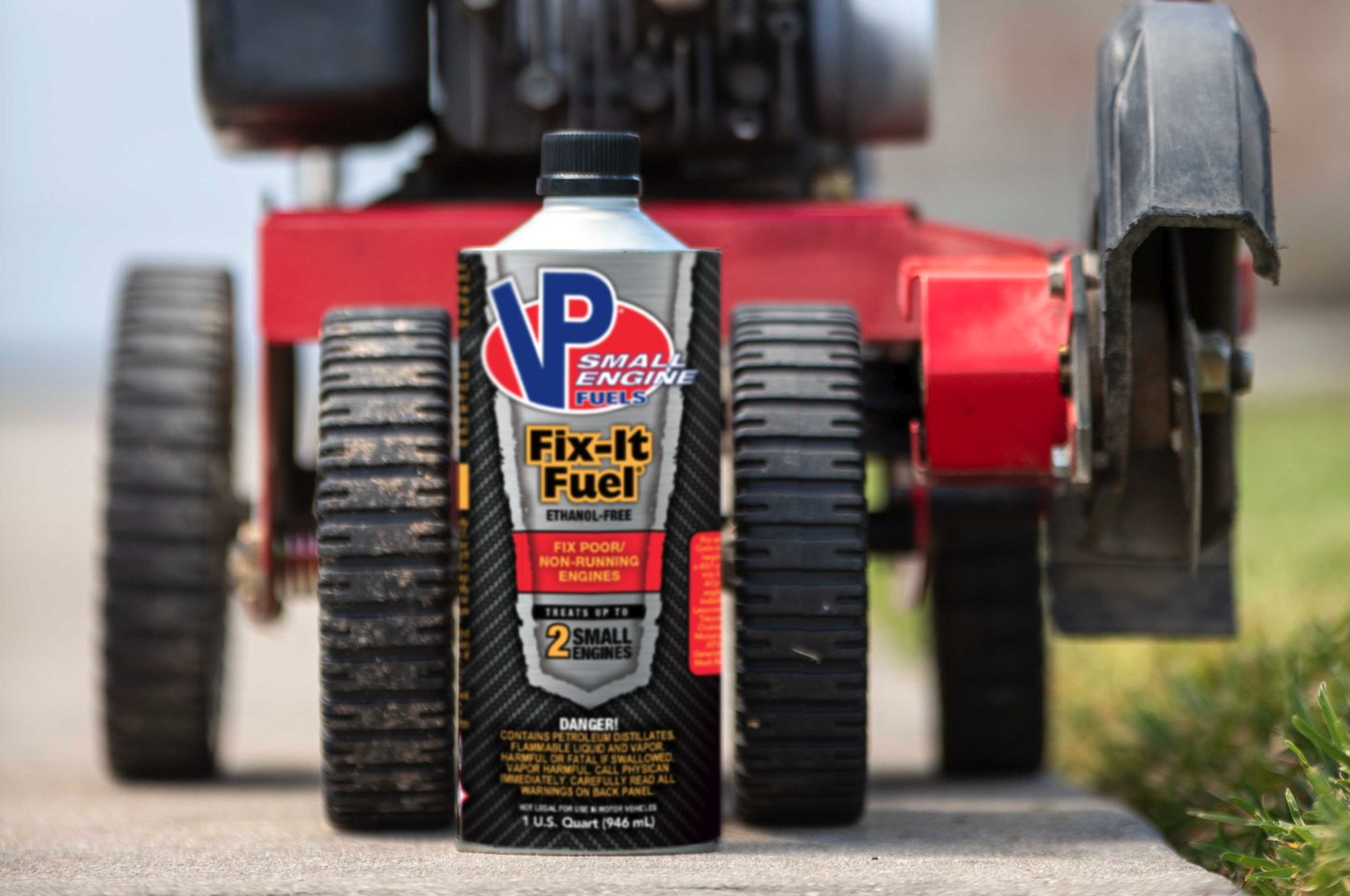 VP Fix-It-Fuel. The easy way to repair a non-running mower