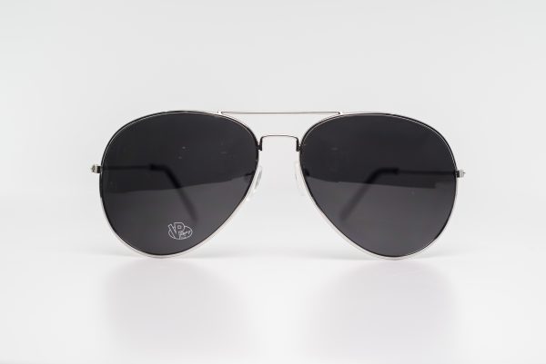 VP Racing silver aviator sunglasses