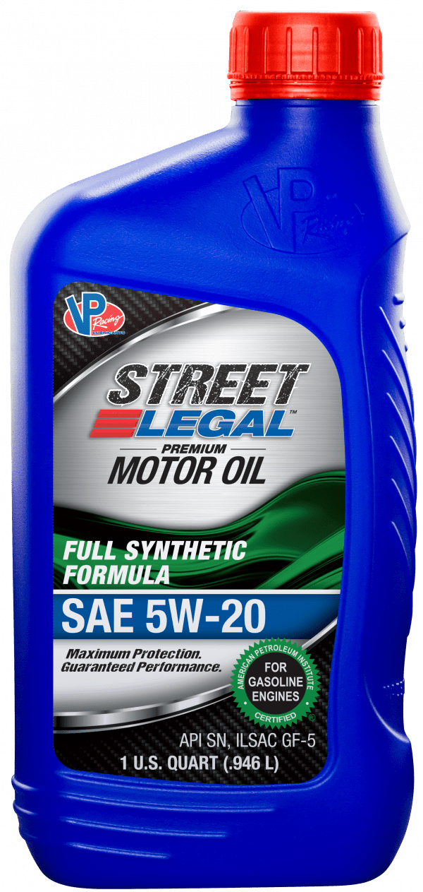 VP Street Legal 5W20 Full Synthetic Formula Oil