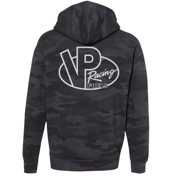 VP Racing unisex black camo hoodie-back