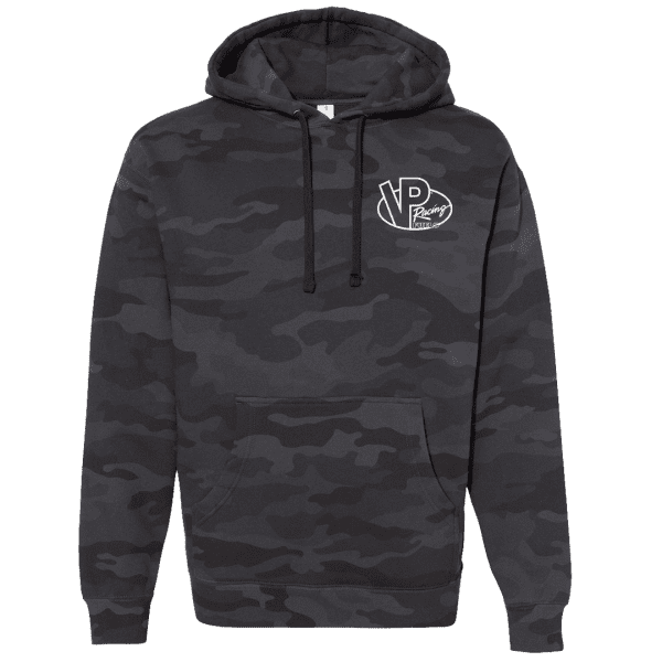VP Racing unisex black camo hoodie - front
