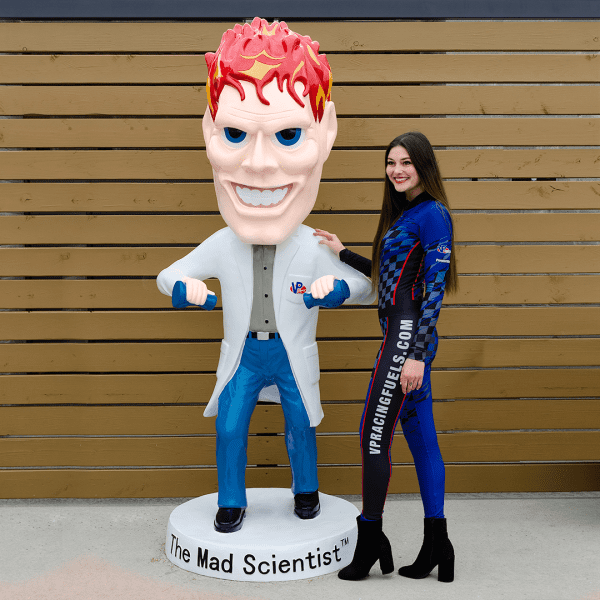 VP Mad Scientist 7-Foot bobblehead doll - lifestyle photo