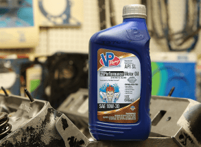 VP Hi-Performance 10W-30 synthetic blend engine oil