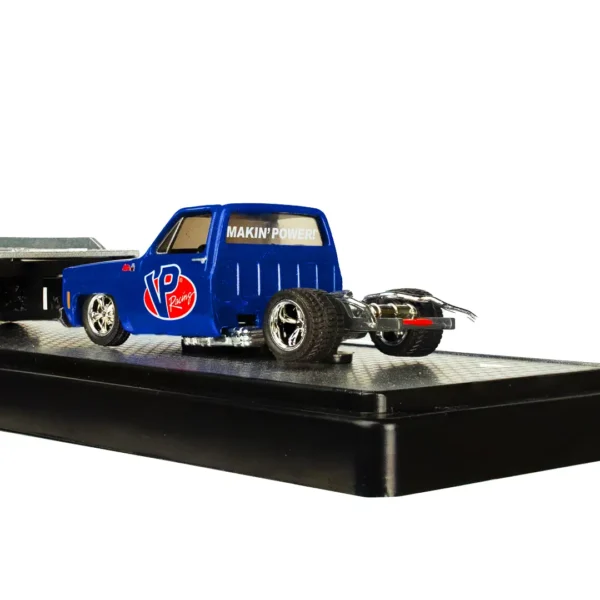 VP Racing 1:64 diecast 1968 VP Chevy C60 with a '76 GMC truck. Produced by M2 Machines