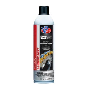 14 ounce can of VP Powersports Chain Lubricant aerosol